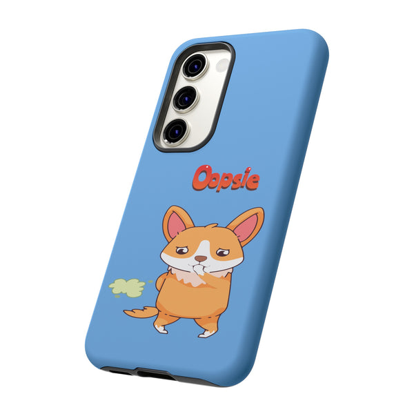 Light Blue Tough Case for Samsung Devices