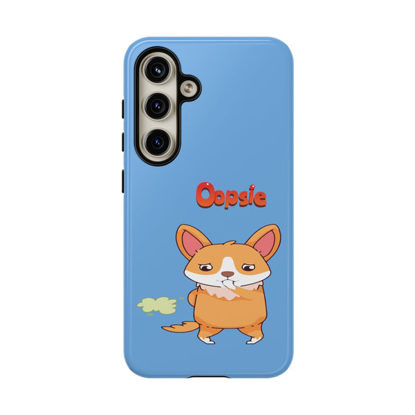 Light Blue Tough Case for Samsung Devices
