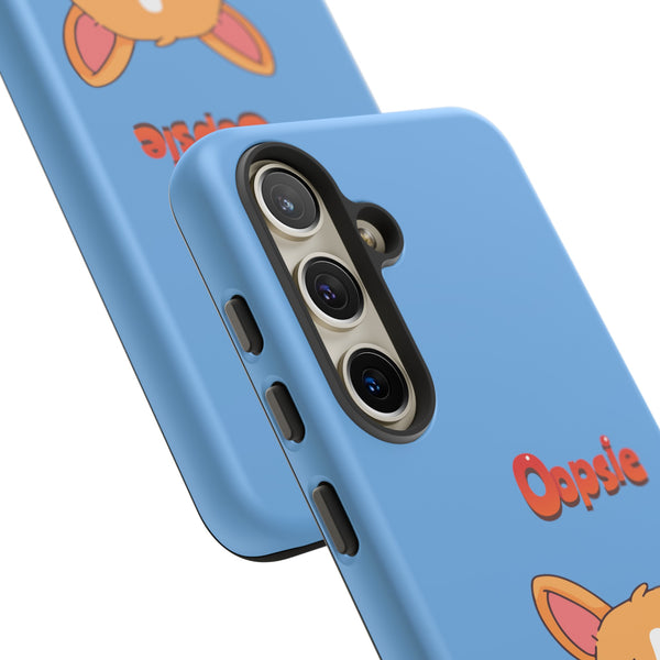 Light Blue Tough Case for Samsung Devices