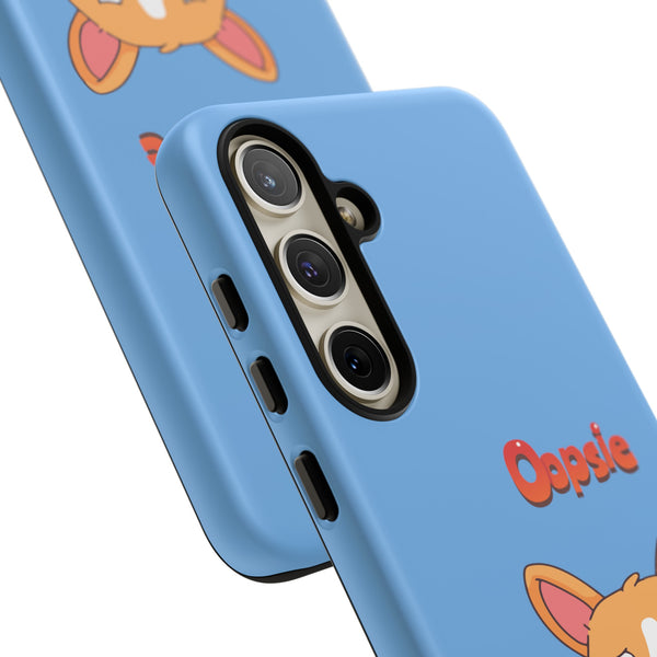 Light Blue Tough Case for Samsung Devices