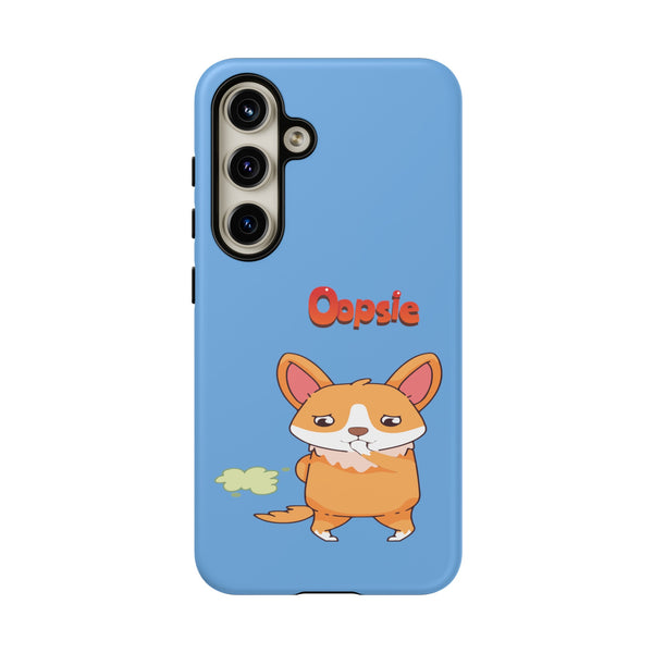 Light Blue Tough Case for Samsung Devices