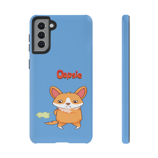 Light Blue Tough Case for Samsung Devices