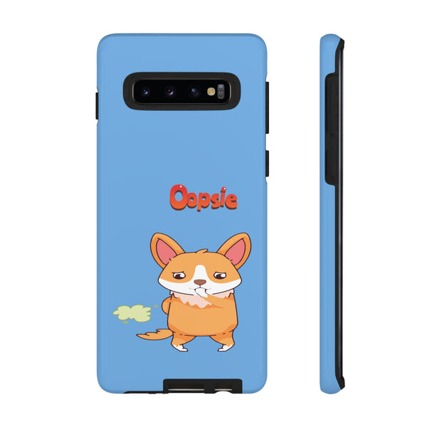 Light Blue Tough Case for Samsung Devices
