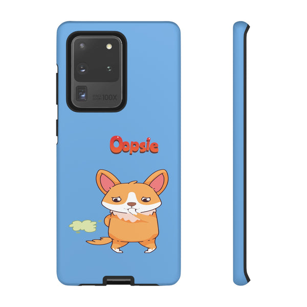 Light Blue Tough Case for Samsung Devices