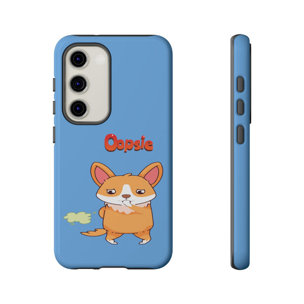 Light Blue Tough Case for Samsung Devices