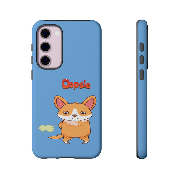Light Blue Tough Case for Samsung Devices