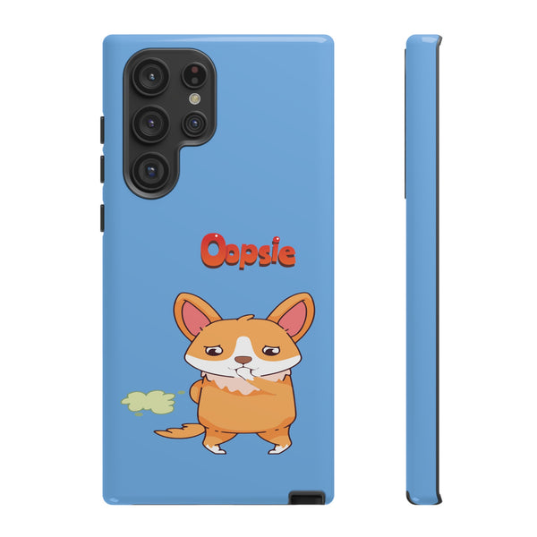 Light Blue Tough Case for Samsung Devices