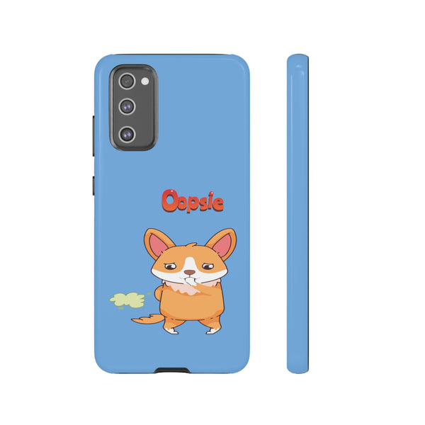 Light Blue Tough Case for Samsung Devices