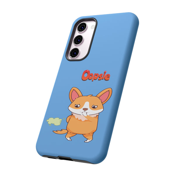 Light Blue Tough Case for Samsung Devices