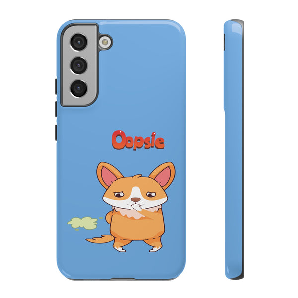 Light Blue Tough Case for Samsung Devices