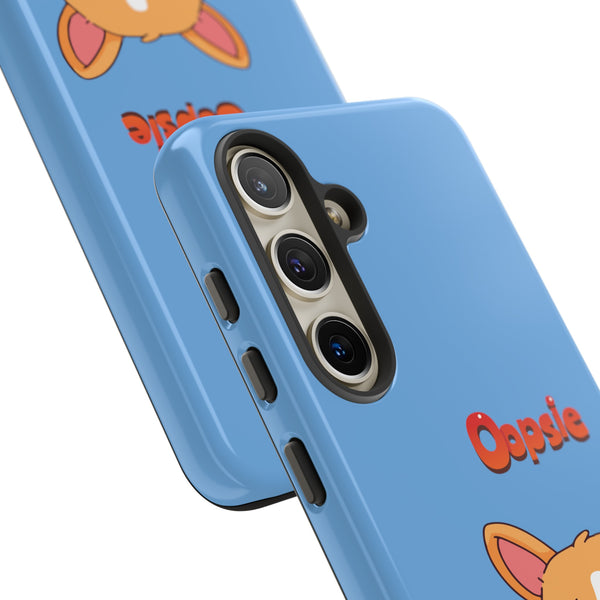 Light Blue Tough Case for Samsung Devices