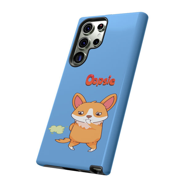 Light Blue Tough Case for Samsung Devices