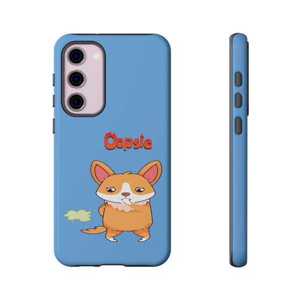 Light Blue Tough Case for Samsung Devices