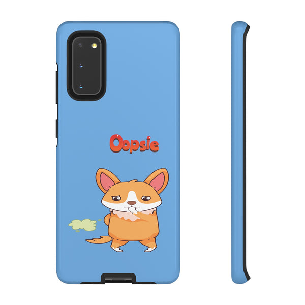 Light Blue Tough Case for Samsung Devices