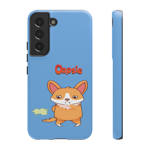 Light Blue Tough Case for Samsung Devices