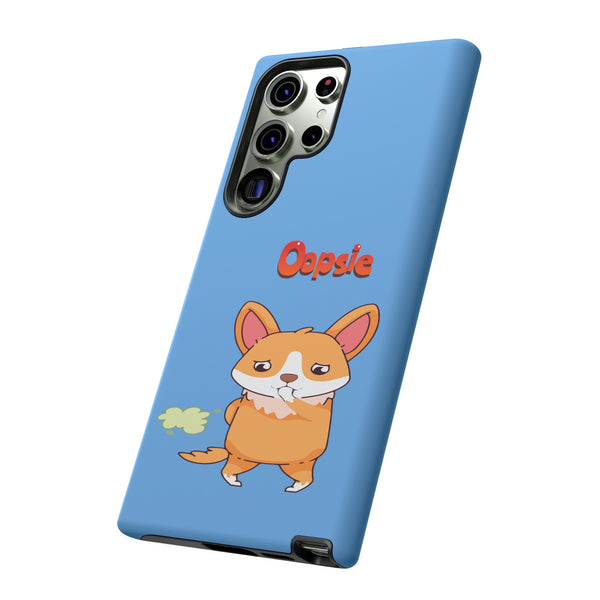 Light Blue Tough Case for Samsung Devices
