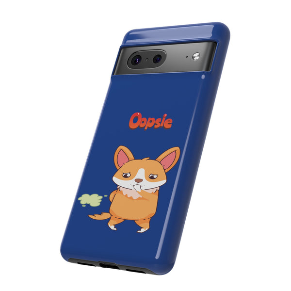 Dark Blue Tough Case for iPhone and Google Devices