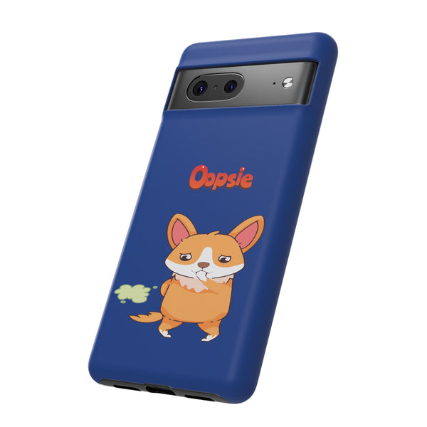Dark Blue Tough Case for iPhone and Google Devices