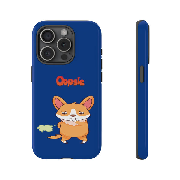 Dark Blue Tough Case for iPhone and Google Devices