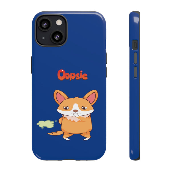 Dark Blue Tough Case for iPhone and Google Devices