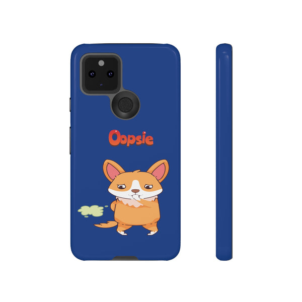 Dark Blue Tough Case for iPhone and Google Devices