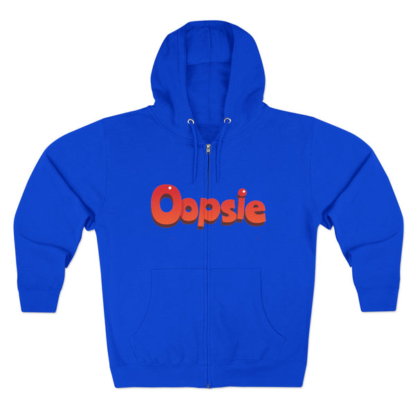 Oopsie Zip Hoodie