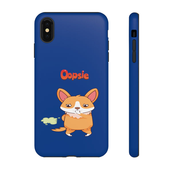 Dark Blue Tough Case for iPhone and Google Devices