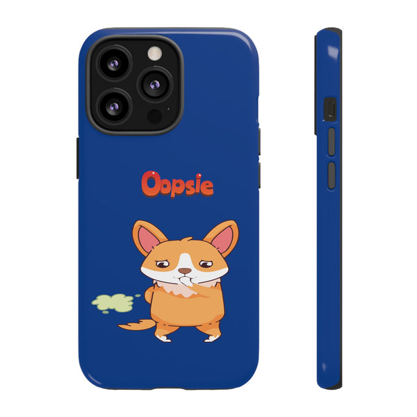 Dark Blue Tough Case for iPhone and Google Devices