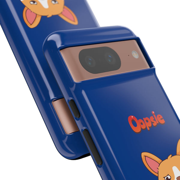 Dark Blue Tough Case for iPhone and Google Devices