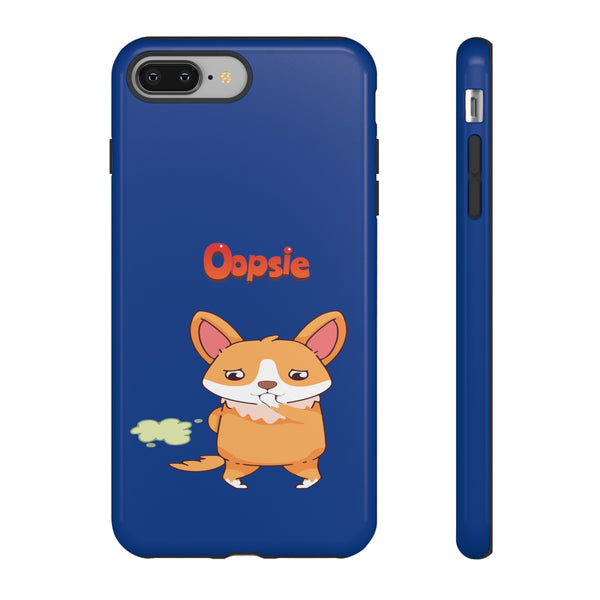Dark Blue Tough Case for iPhone and Google Devices