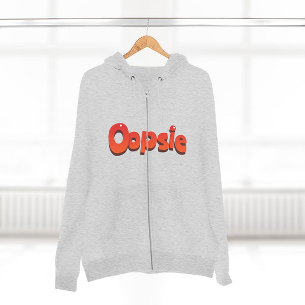 Oopsie Zip Hoodie