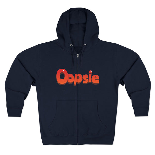 Oopsie Zip Hoodie