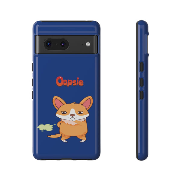 Dark Blue Tough Case for iPhone and Google Devices