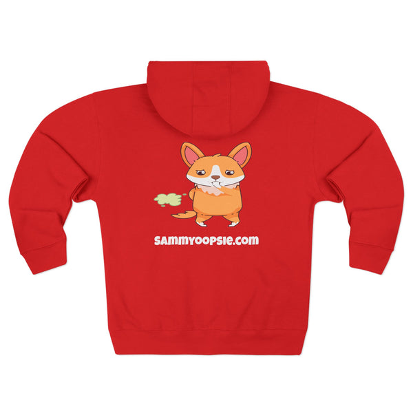 Oopsie Zip Hoodie