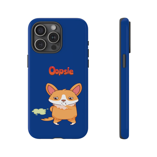 Dark Blue Tough Case for iPhone and Google Devices