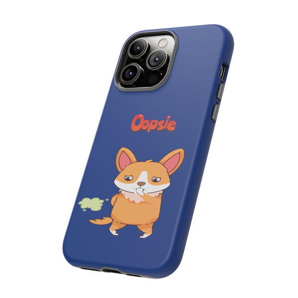 Dark Blue Tough Case for iPhone and Google Devices