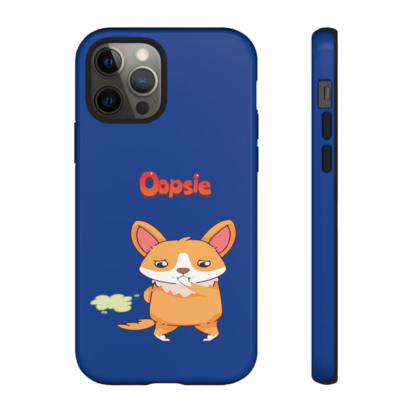 Dark Blue Tough Case for iPhone and Google Devices