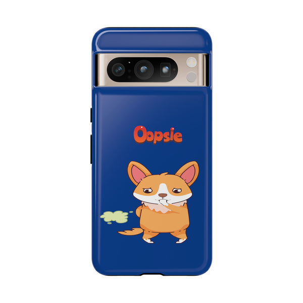 Dark Blue Tough Case for iPhone and Google Devices