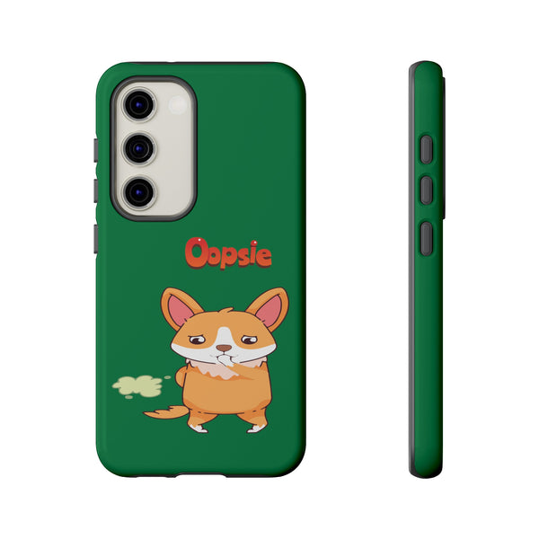 Dark Green Tough Case for Samsung Devices