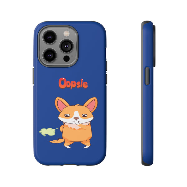 Dark Blue Tough Case for iPhone and Google Devices