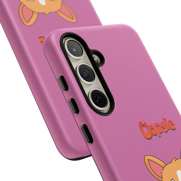 Light Pink Tough Case for Samsung Devices