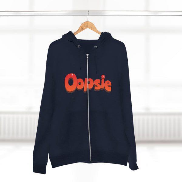 Oopsie Zip Hoodie