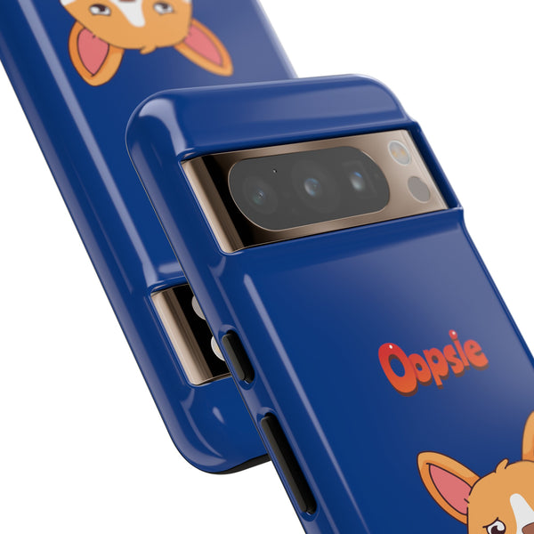 Dark Blue Tough Case for iPhone and Google Devices