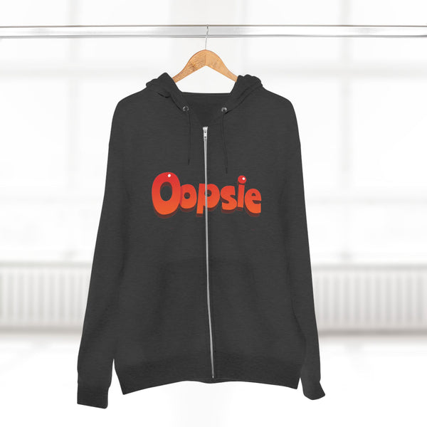 Oopsie Zip Hoodie