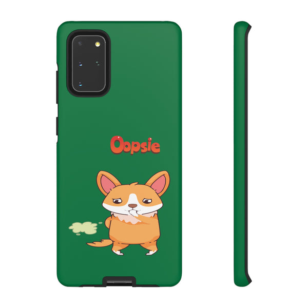 Dark Green Tough Case for Samsung Devices