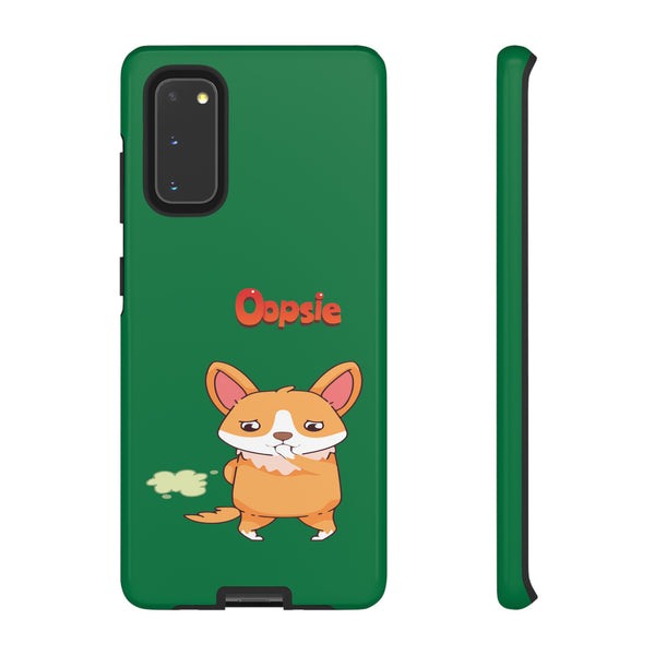 Dark Green Tough Case for Samsung Devices