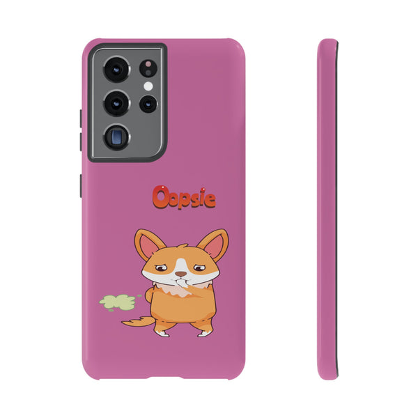 Light Pink Tough Case for Samsung Devices