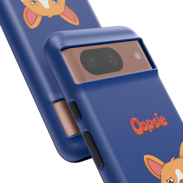 Dark Blue Tough Case for iPhone and Google Devices