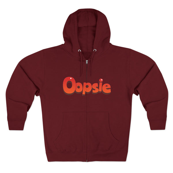Oopsie Zip Hoodie