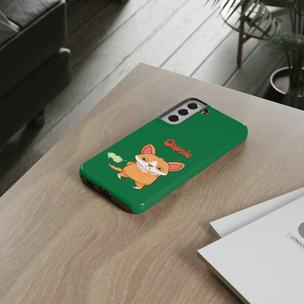 Dark Green Tough Case for Samsung Devices